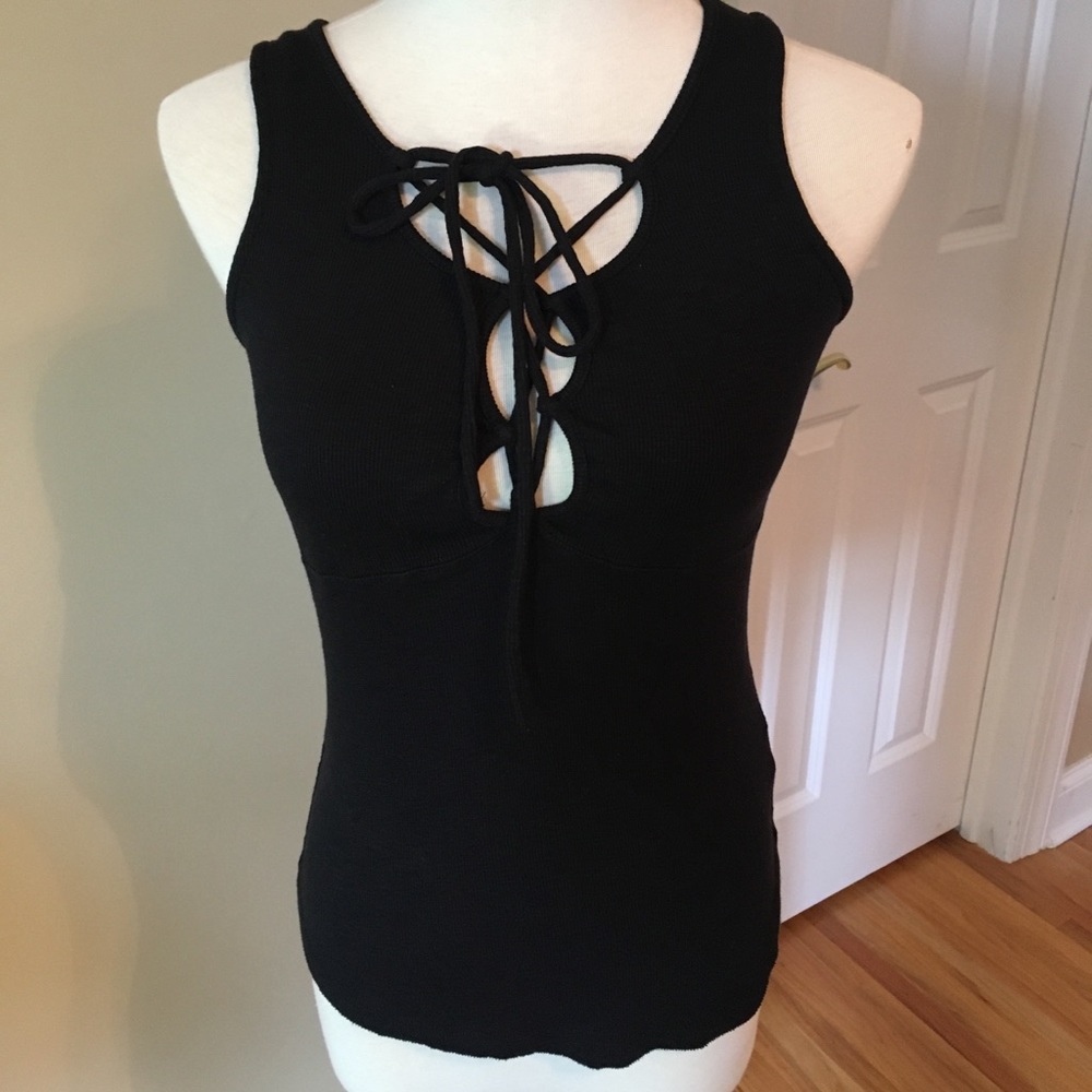 Free People Black Camisole Small